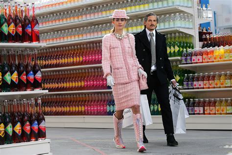 chanel show supermarket|Chanel supermarket show.